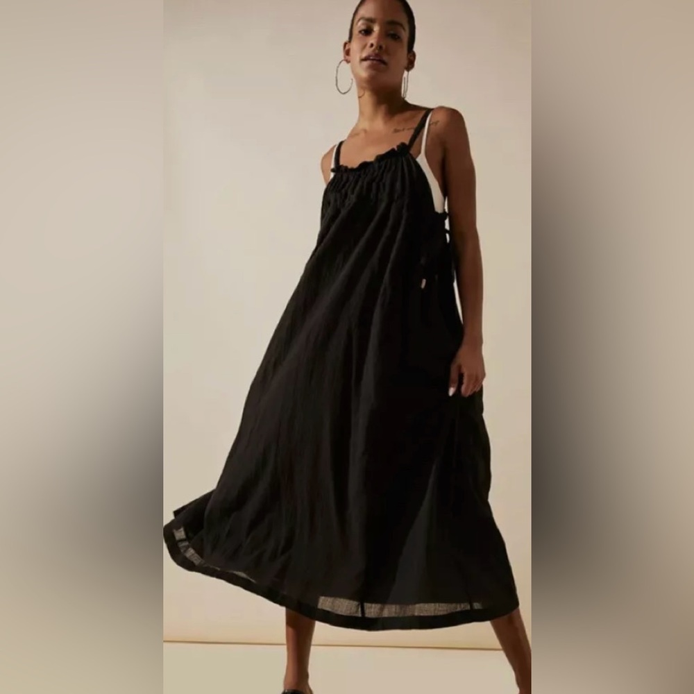 ✨NWT FREE PEOPLE C’EST BON MIDI DRESS SIZE M